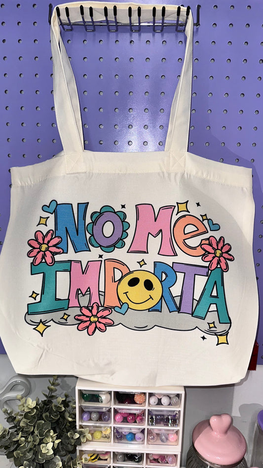 No me importa Tote bag