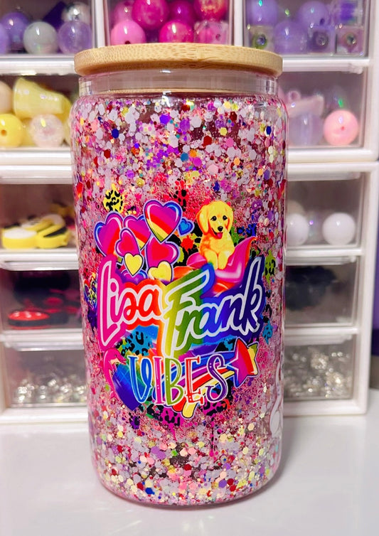 Lisa Frank Snowglobe