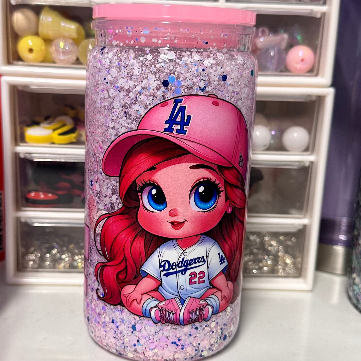 LA Dodgerrs Snowglobe