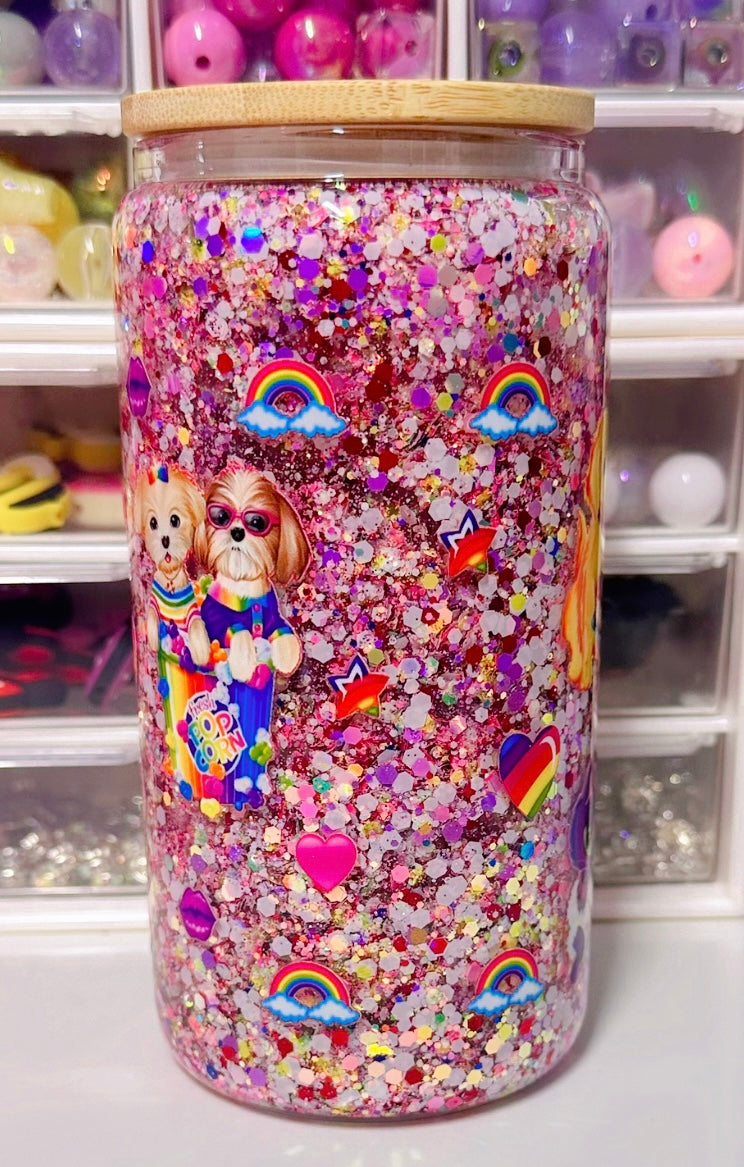 Lisa Frank Snowglobe