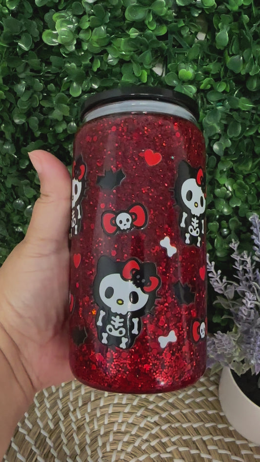 Hk Skeleton Snowglobe